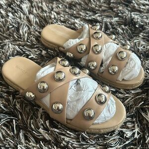 Marc Fisher Prisca studded sandals